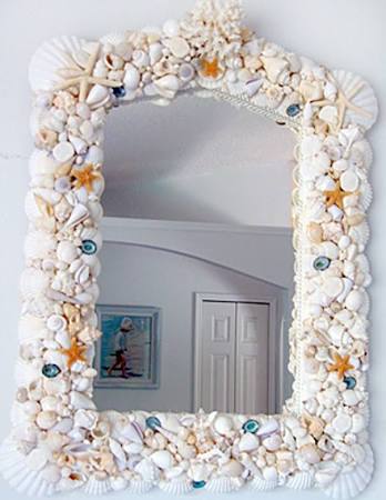 DIY Sea Shell Mirror