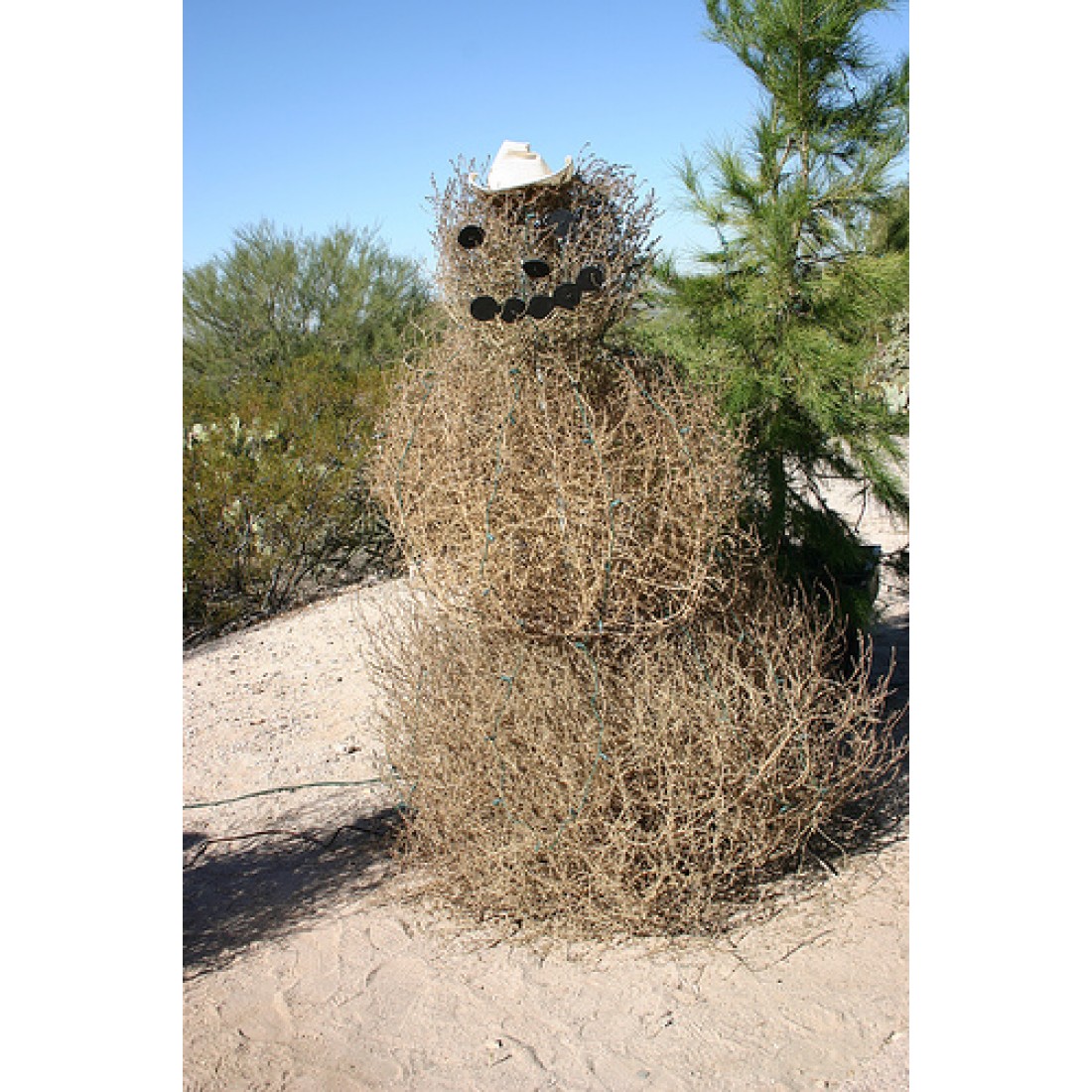 Tumbleweed Snowman (tumble weed)